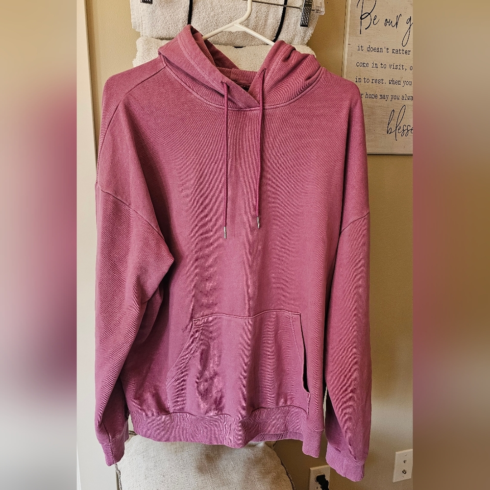 Original Use Mauve Knit Hoodie